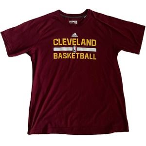 Adidas x Cleveland Cavaliers Basketball Ultimate Climalite T-Shirt Men’s Size XL